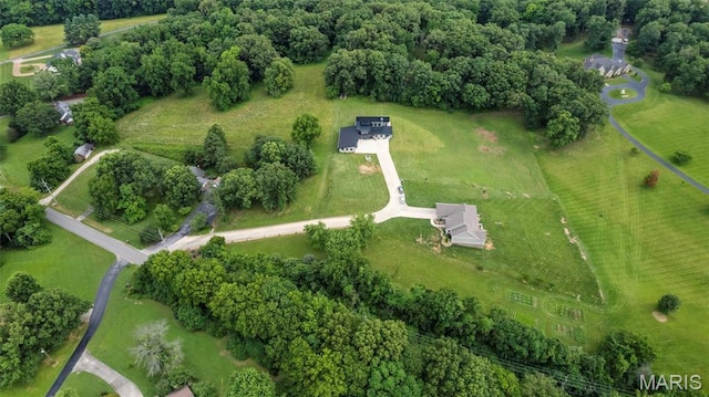 173 Tate Rdg, Cape Girardeau, MO 63701 - aerial view of property and surrounding area with rural landscape