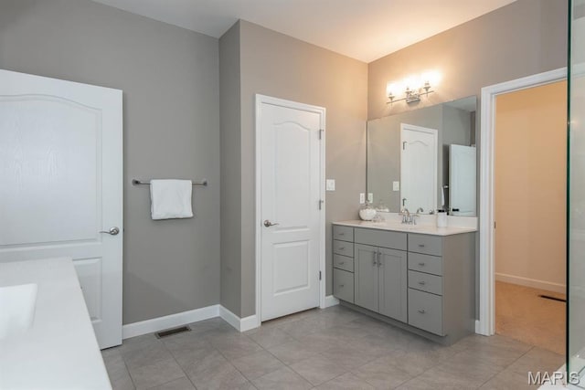 2708 Brook Hill Ln, Saint Charles, MO 63303 - full bathroom featuring vanity and baseboards