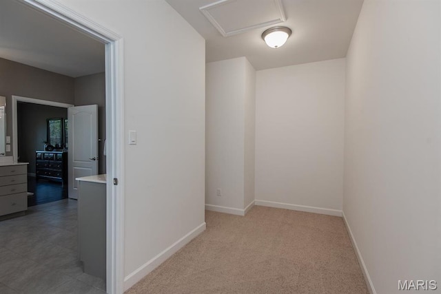 2708 Brook Hill Ln, Saint Charles, MO 63303 - hallway featuring baseboards