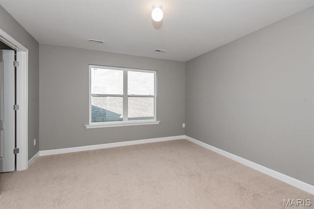 2708 Brook Hill Ln, Saint Charles, MO 63303 - unfurnished bedroom with light carpet and baseboards
