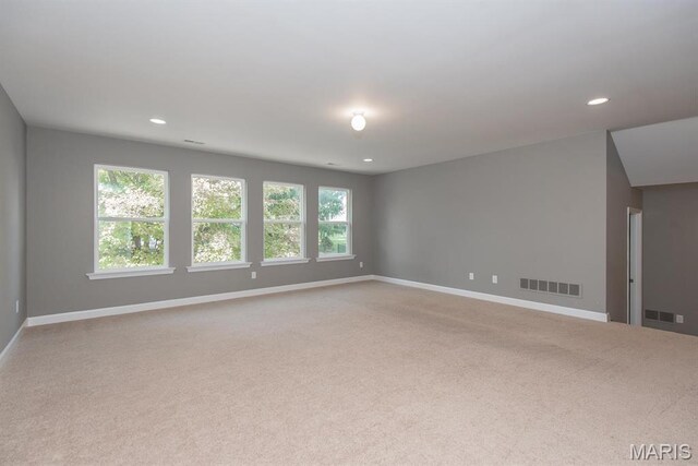 2708 Brook Hill Ln, Saint Charles, MO 63303 - carpeted empty room featuring baseboards and recessed lighting