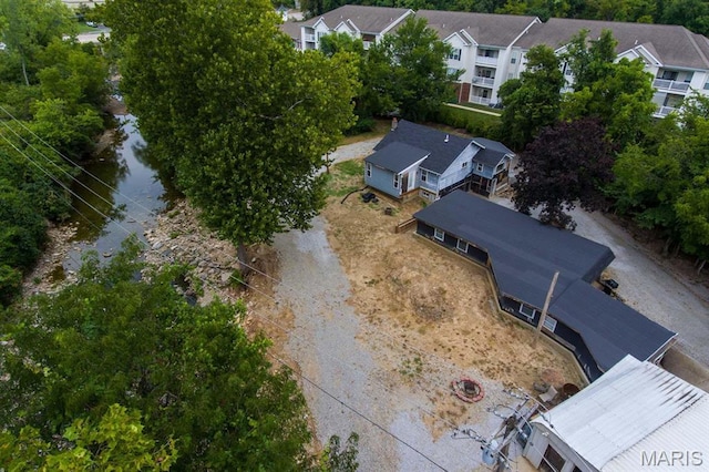 40 Kassebaum Ln, Saint Louis, MO 63129 - aerial perspective of suburban area