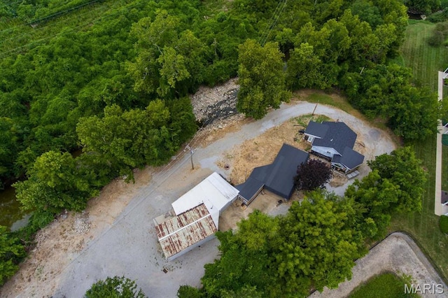 40 Kassebaum Ln, Saint Louis, MO 63129 - aerial view of property and surrounding area