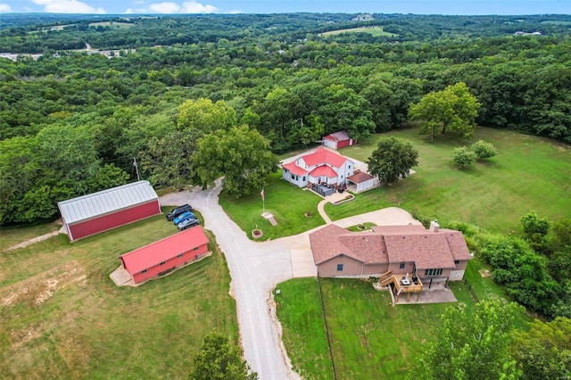 7102 Shadow Ln, Villa Ridge, MO 63089 - view of subject property featuring a forest