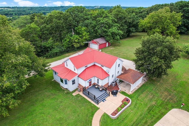 7102 Shadow Ln, Villa Ridge, MO 63089 - view of subject property featuring a forest