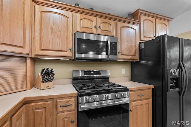304 Timberlake Ln, Cape Girardeau, MO 63701 - kitchen with appliances with stainless steel finishes and light countertops