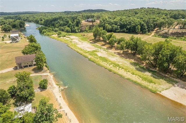 1901 River Valley Rd, Doniphan, MO 63935 - drone / aerial view of a nearby body of water and a forest