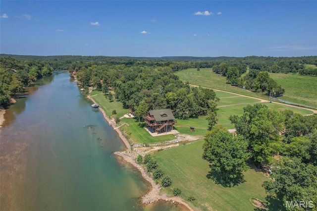 1901 River Valley Rd, Doniphan, MO 63935 - bird's eye view of a large body of water and a forest