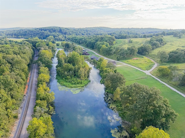 347 Big Trout Trl, Mammoth Spring, AR 72554 - aerial view of a large body of water