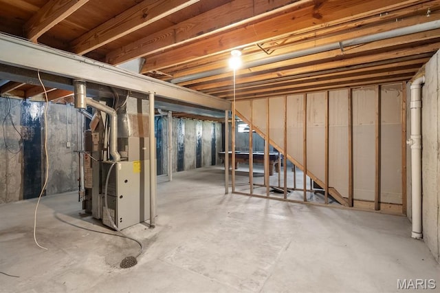 111 Aspencade Cir, Saint Peters, MO 63376 - unfinished below grade area with heating unit