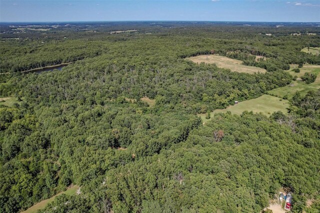 28 Acacia Dr, Conway, MO 65632 - aerial overview of property's location featuring a heavily wooded area