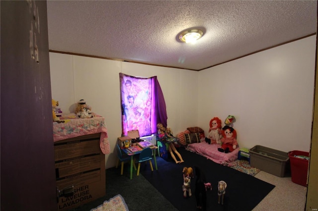 12433 State Route 101, Caulfield, MO 65626 - bedroom with a textured ceiling and carpet