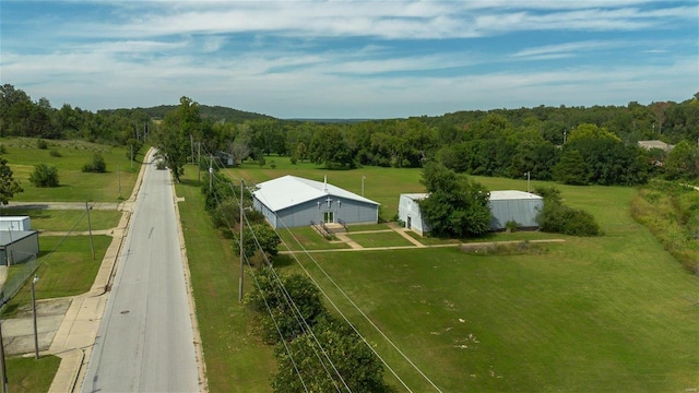 2400 Vichy Rd, Rolla, MO 65401 - drone / aerial view of a heavily wooded area