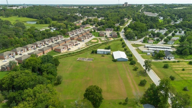 2400 Vichy Rd, Rolla, MO 65401 - aerial view of property and surrounding area featuring a tree filled landscape and nearby suburban area