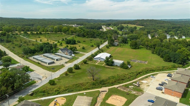2400 Vichy Rd, Rolla, MO 65401 - aerial overview of property's location featuring a forest