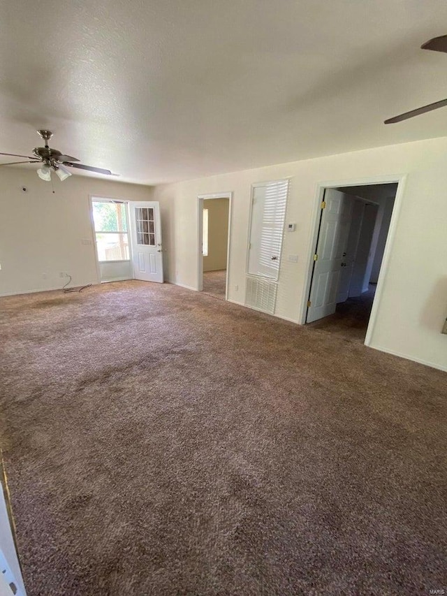 37 County Road 343, Benton Township, MO 65626 - carpeted spare room with ceiling fan