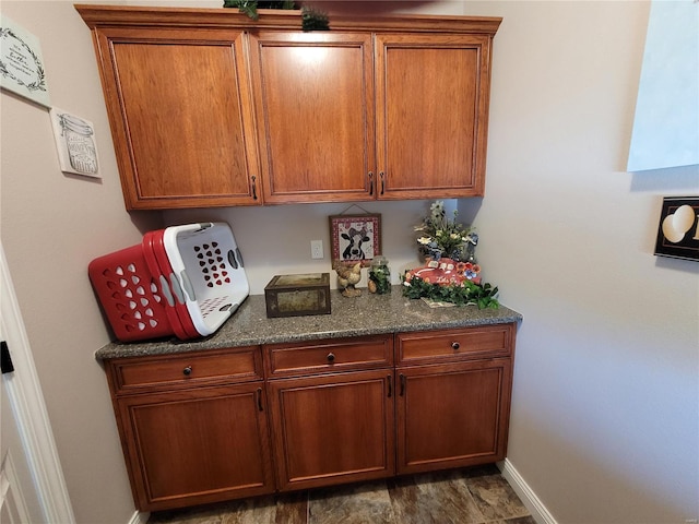 10359 Bounds Rd, Shipman, IL 62685 - bar area featuring baseboards and wood finished floors