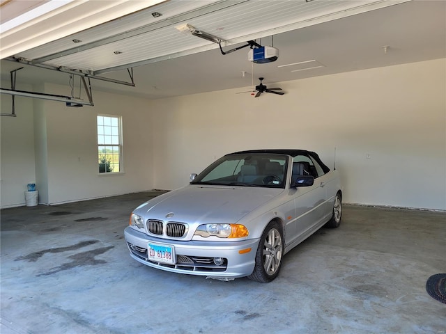 10359 Bounds Rd, Shipman, IL 62685 - garage with a garage door opener