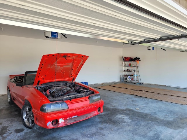 10359 Bounds Rd, Shipman, IL 62685 - garage with a garage door opener