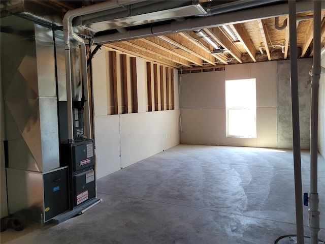 10359 Bounds Rd, Shipman, IL 62685 - below grade area with heating unit