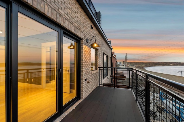 292 N Main St, Cape Girardeau, MO 63701 - balcony featuring a water view