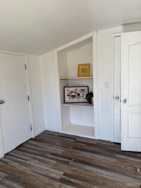 1439 N Spanish St, Cape Girardeau, MO 63701 - foyer entrance featuring dark wood-type flooring