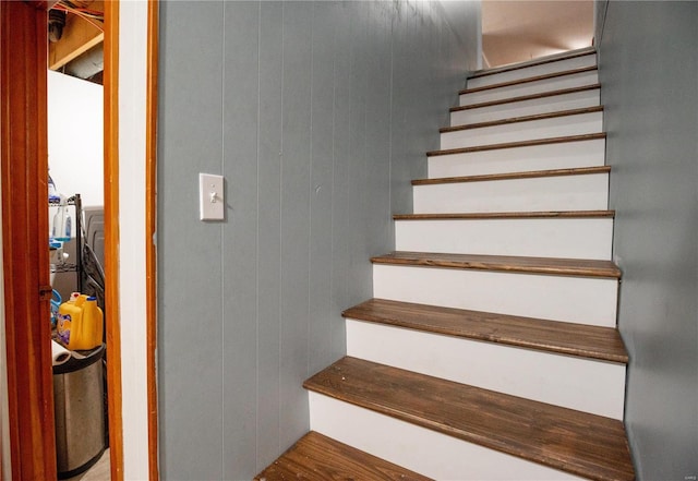 view of stairs
