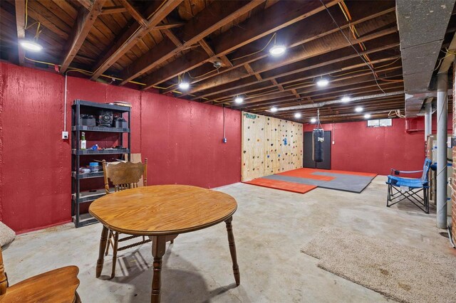 1155 E Karsch Blvd, Farmington, MO 63640 - view of unfinished below grade area