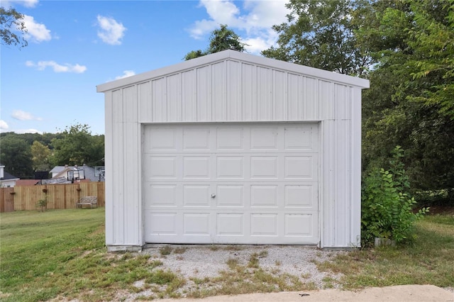 1137 Main St, Maeystown, IL 62256 - view of garage