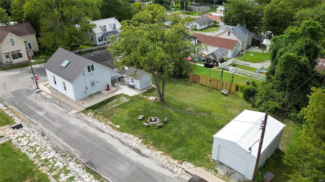 1137 Main St, Maeystown, IL 62256 - aerial view of residential area