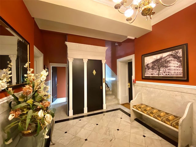 14 N Kingshighway Blvd Unit 7 4Bs, Saint Louis, MO 63108 - building lobby with ornamental molding