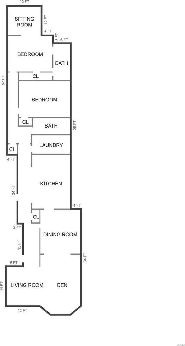 14 N Kingshighway Blvd Unit 7 4Bs, Saint Louis, MO 63108 - property floor plan