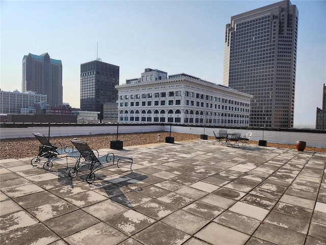 1010 Saint Charles St Unit 802, Saint Louis, MO 63101 - view of patio with a city view