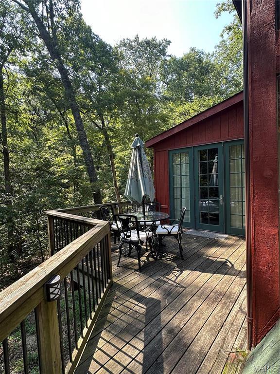 2359 Kitzbuhl Way S, Innsbrook, MO 63390 - deck featuring outdoor dining space