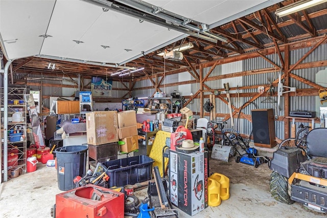 4002 County Road 20, Belleview, MO 63623 - garage with a garage door opener
