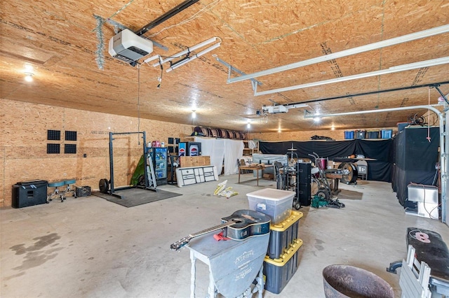 4002 County Road 20, Belleview, MO 63623 - garage featuring a garage door opener
