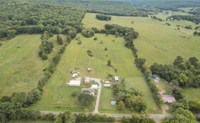 4002 County Road 20, Belleview, MO 63623 - aerial view of property's location featuring rural landscape and agricultural land