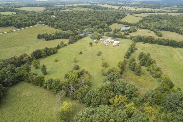 4002 County Road 20, Belleview, MO 63623 - view of rural area with property boundaries highlighted