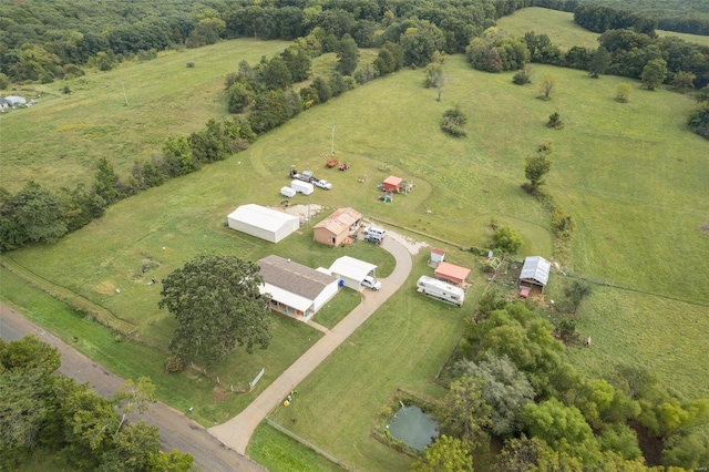 4002 County Road 20, Belleview, MO 63623 - aerial view of property's location featuring rural landscape and a pastoral area