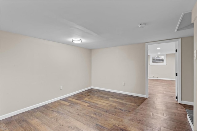 4634 Tyrolean Ave, Saint Louis, MO 63116 - finished below grade area featuring wood finished floors and baseboards