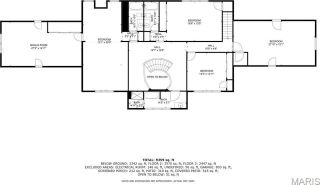 3112 Parkview Dr, Granite City, IL 62040 - view of property floor plan
