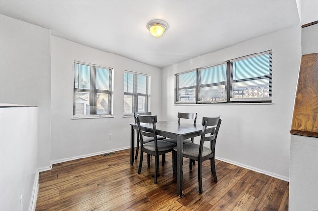 2021 S 8th St, Saint Louis, MO 63104 - dining room with wood finished floors and baseboards