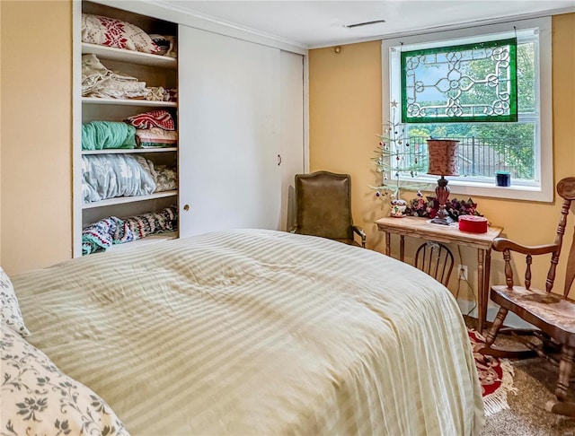 520 N Main St, Louisiana, MO 63353 - bedroom with carpet floors
