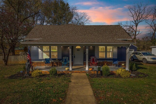 310 Crane St, Park Hills, MO 63601 - view of front of house featuring a porch and a shingled roof