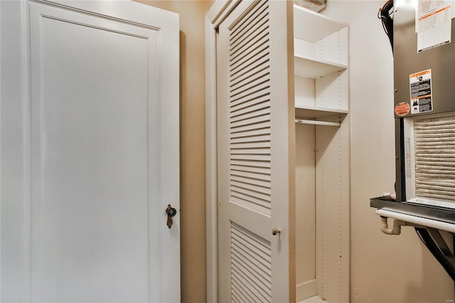 view of closet