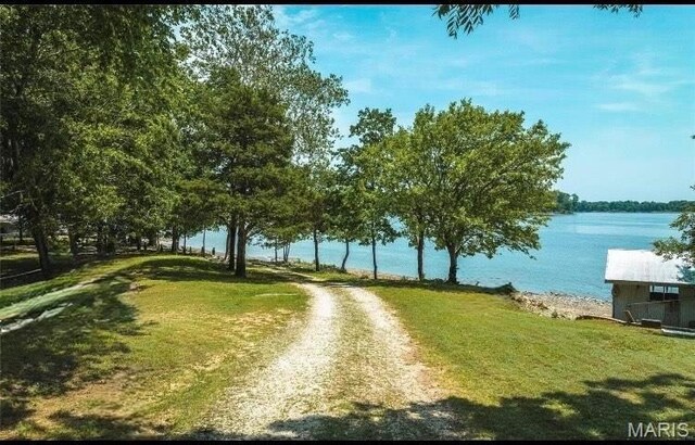 1 Golden Eagle Ferry Rd, Golden Eagle, IL 62036 - view of road with a water view