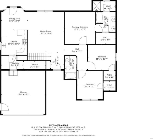 443 Mark Twain Loop, Union, MO 63084 - room layout