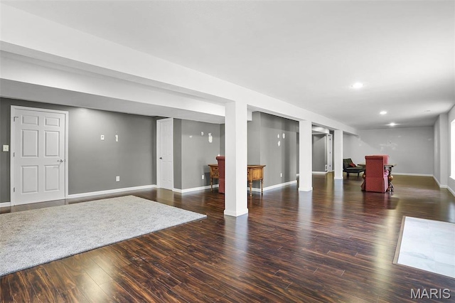 443 Mark Twain Loop, Union, MO 63084 - finished basement featuring wood finished floors and recessed lighting
