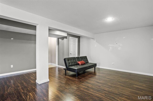 443 Mark Twain Loop, Union, MO 63084 - living area featuring wood finished floors and baseboards