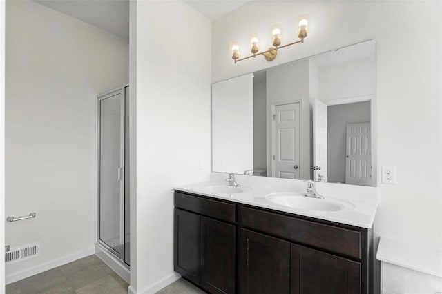 2491 Chukka Dr, Eureka, MO 63025 - full bathroom with a stall shower and double vanity